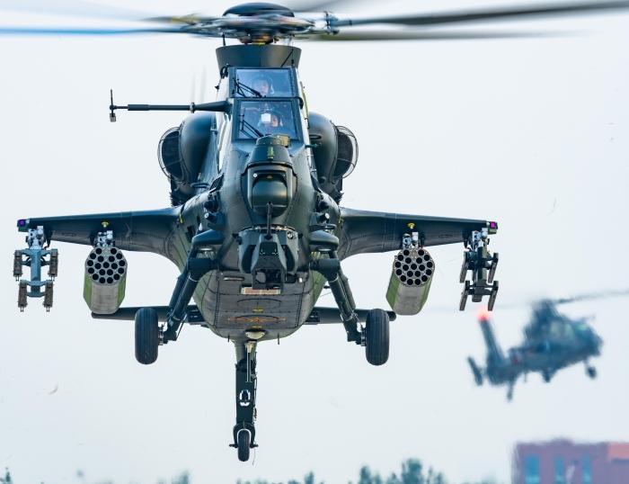 2023天津直博會 陸航直升機演練1