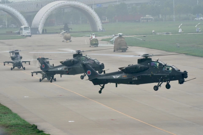 2023天津直博會 陸航直升機演練8